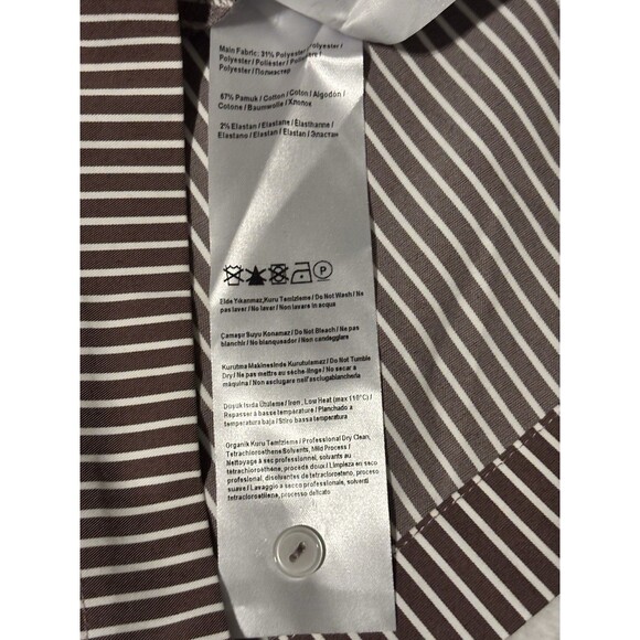 Anthropologie The Tobie Exquise Pleated Romper Sz L Brown NWT - Picture 10 of 11